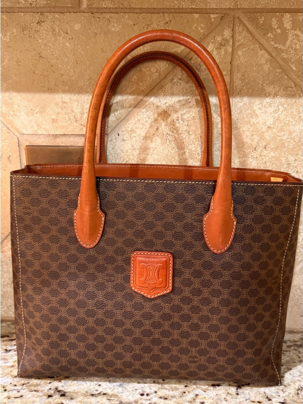 Celine Triomphe Macadam Tote Bag!! - Picture 2 of 16
